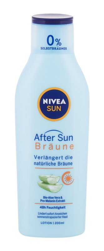 Nivea After Sun Přípravek po opalování Bronze 200 ml Aloe Vera unisex