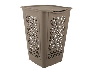 Koš na prádlo ORION Bluma 50l světle šedý