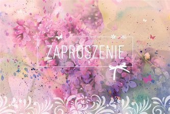 Zaproszenie Urodziny ZA-59 (10 szt.)