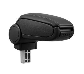 Opěrka loketní RENAULT CLIO IV 2012 a více syntetická kůže BLACK