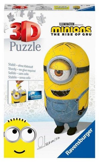 Ravensburger 3D Puzzle Mimoni 2 - postavička Jeans 54 dílků