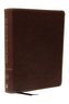 KJV, Journal the Word Bible, Bonded Leather, Brown, Red Letter Edition, Comfort Print: Reflect, Journal, or Create Art Next to Y