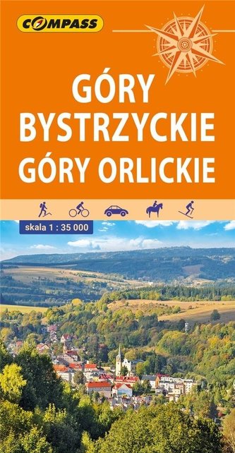 Mapa tur. - Góry Bystrzyckie i Orlickie 1:35 000