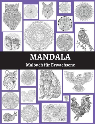 Mandala Malbuch für Erwachsene