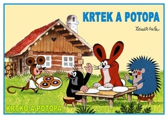 Krtek a potopa - omalovánka