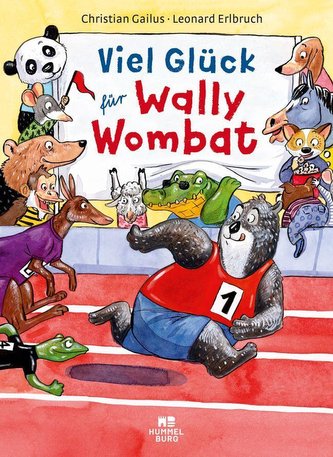 Viel Glück für Wally Wombat