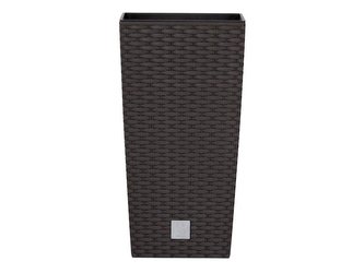 Květináč PROSPERPLAST RATO SQUARE 17 x 17 x 32.4 cm