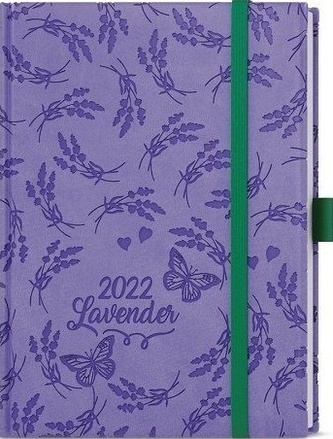 Denní diář B6 Vivella extra Fialová