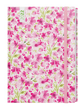 Týdenní diář B6 Lamino Růžový