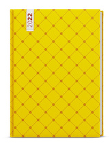 Týdenní diář B6 Lamino Žlutý