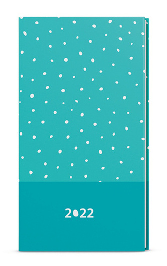 Kapesní týdenní diář Lamino Tyrkysový