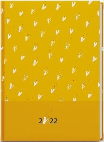 Denní diář A5 Lamino Okrový