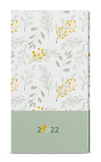 Kapesní týdenní diář Lamino Bílý