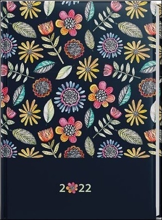 Denní diář A5 Lamino Černý