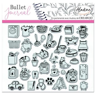 Razítka Stampo Bullet Journal - Denní činnosti