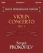 Violin Concerto No. 1 in D-Major, Op. 19: Dover Performance Edition