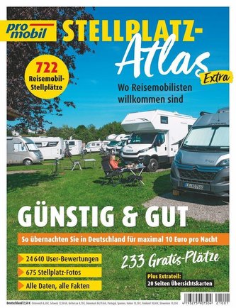 pro mobil Stellplatz Atlas Spezial