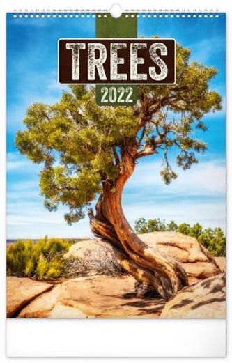Kalendář 2022 nástěnný: Stromy, 33 × 46 cm