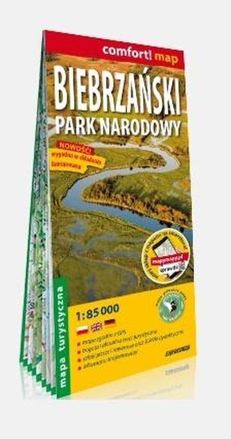 Comfort!map Biebrzański Park Narodowy 1:85 000