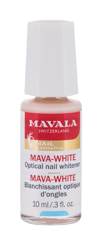 MAVALA Nail Camouflage Péče o nehty Mava-White 10 ml pro ženy