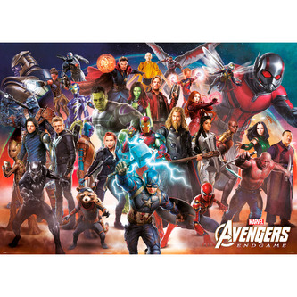 Maxi plakát Marvel|Avengers Endgame: Line Up (99 x 140 cm) 150 g