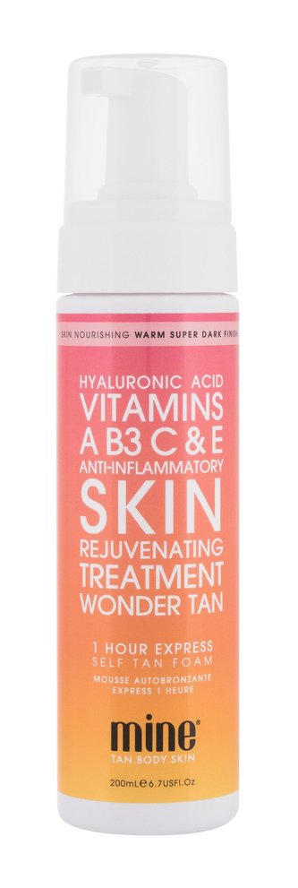 MineTan Wonder Samoopalovací přípravek Self Tan Foam 200 ml pro ženy
