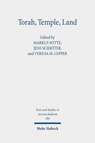 Torah, Temple, Land