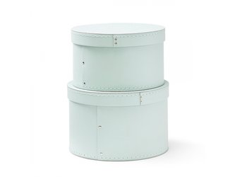 Krabice kulatá 2 ks Light Green