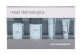 Dermalogica Meet Dermalogica čisticí pleťový gel Special Cleansing Gel 50 ml + exfoliační pudr Daily Microfoliant 13 g + hydratační krém Skin Smoothing Cream 22 ml + intenzivní krém MultiVitamin Power Firm 5 ml