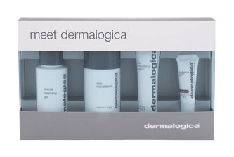 Dermalogica Meet Dermalogica čisticí pleťový gel Special Cleansing Gel 50 ml + exfoliační pudr Daily Microfoliant 13 g + hydratační krém Skin Smoothing Cream 22 ml + intenzivní krém MultiVitamin Power Firm 5 ml