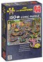 Puzzle 150 Haasteren Samochody wesołe miasteczko