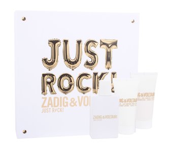 Zadig & Voltaire Just Rock! parfémovaná voda 50 ml + tělové mléko 50 ml + sprchový gel 50 ml