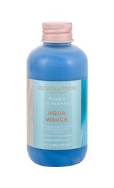 Revolution Haircare London Tones For Blondes Barva na vlasy 150 ml Aqua Waves pro ženy