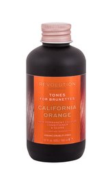 Revolution Haircare London Tones For Brunettes Barva na vlasy 150 ml California Orange pro ženy