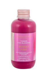 Revolution Haircare London Tones For Blondes Barva na vlasy 150 ml Sunset Pink pro ženy