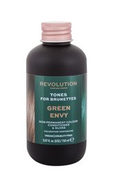 Revolution Haircare London Tones For Brunettes Barva na vlasy 150 ml Green Envy pro ženy