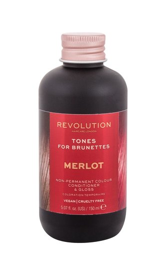 Revolution Haircare London Tones For Brunettes Barva na vlasy 150 ml Merlot pro ženy