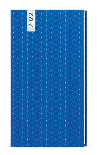 Kapesní týdenní diář Lamino Modrý
