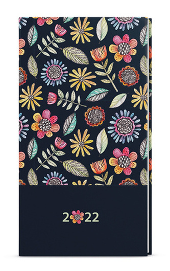 Kapesní týdenní diář Lamino Černý