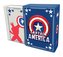 Marvel Comics: Captain America (Tiny Book): Inspirational Quotes from the First Avenger Fits in the Palm of Your Hand Stocking S