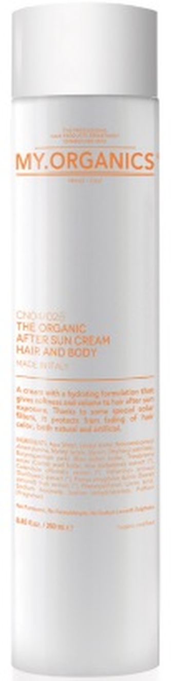 MY.ORGANICS The Organic After Sun Cream Hair And Body 250 ml