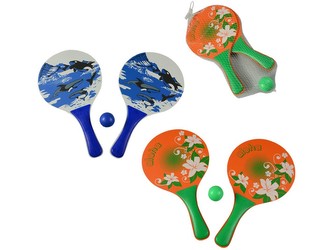 Plážový tennis s míčkem, 8mm tloušťka