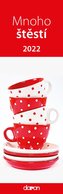 Kalendář záložkový 2022 - Mnoho štěstí