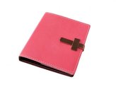 Kožený diář A5 - kůže růžová