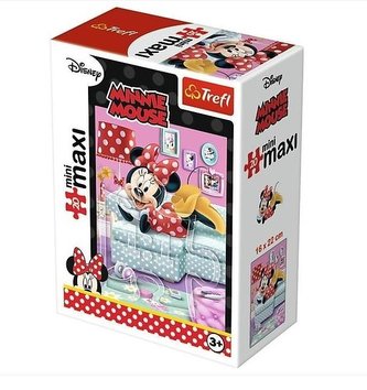 Puzzle 20 miniMaxi-Ulubione zajęcia Minnie 4 TREFL