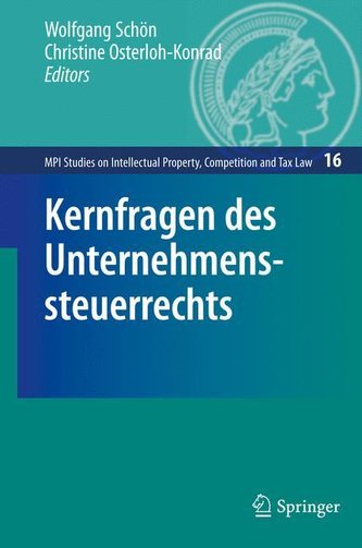 Kernfragen des Unternehmenssteuerrechts
