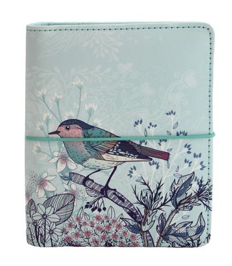 Diář UNI Ptáček na větvičce kroužkový S s vyměnitelným kalendáriem 2022 - Designové diáře 2022