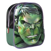 Dětský batoh s 3D povrchem Marvel: Hulk (objem 8 litrů|25 x 31 x 10 cm) zelený pes eva
