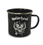 Smaltovaný hrnek Motörhead: Logo (objem 450 ml) černý