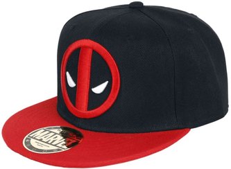 Kšiltovka - čepice snapback Marvel|Deadpool: Logo (universální)
